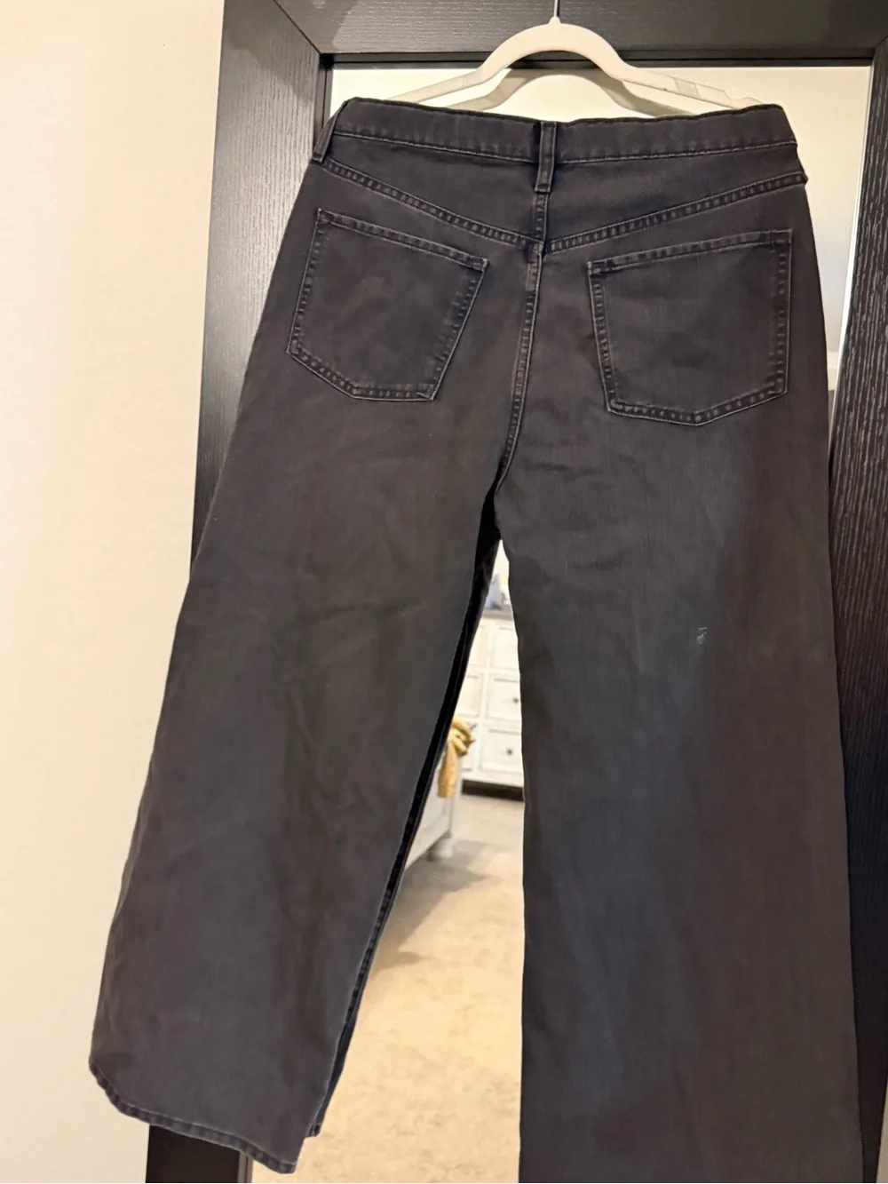Old Navy plus size girls Relaxed Black Wide-Leg Jeans